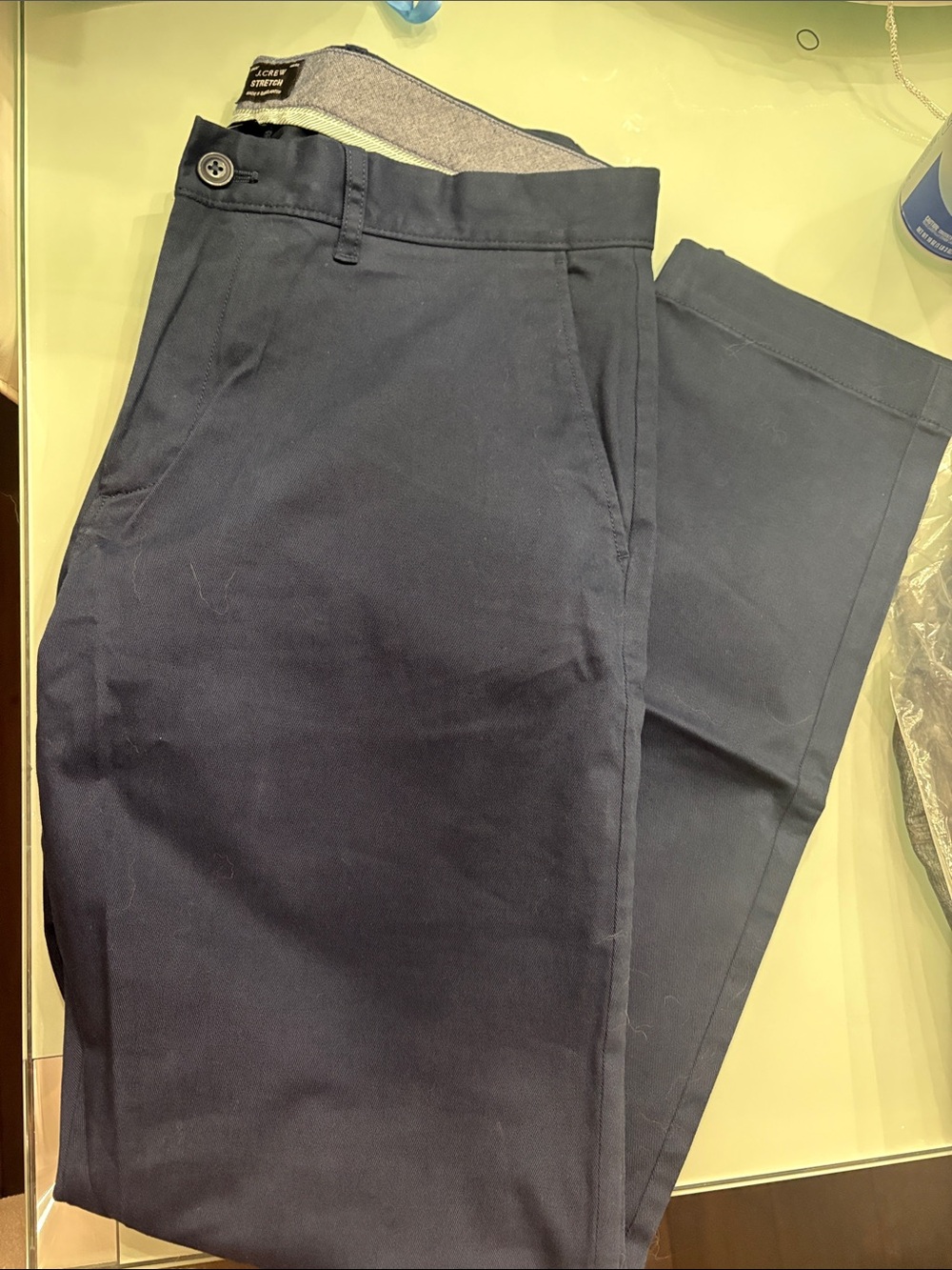 Men's Navy Chino Pants